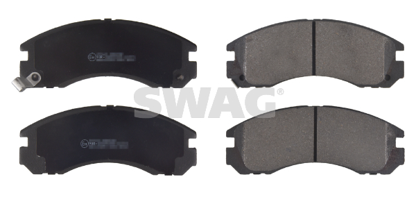 set placute frana,frana disc 80 91 6776 SWAG